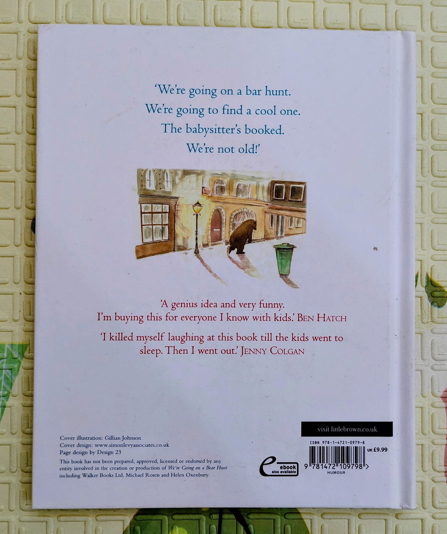 We’re Going on a Bar Hunt: A Parody – by Josie Lloyd & Emlyn Rees