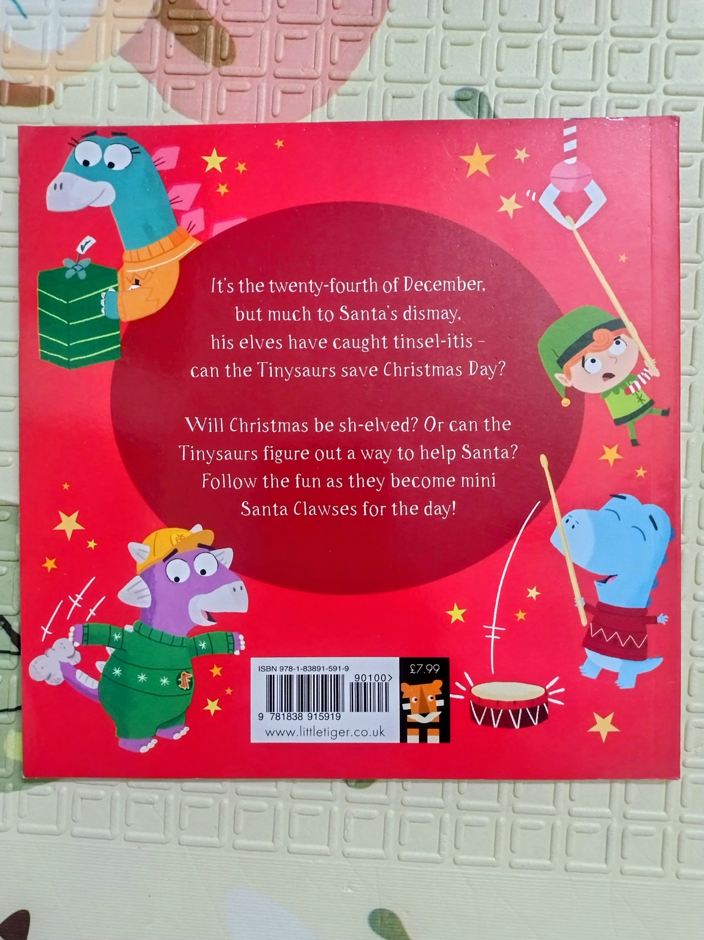 The Tinysaurs Save Christmas by Patricia Hegarty