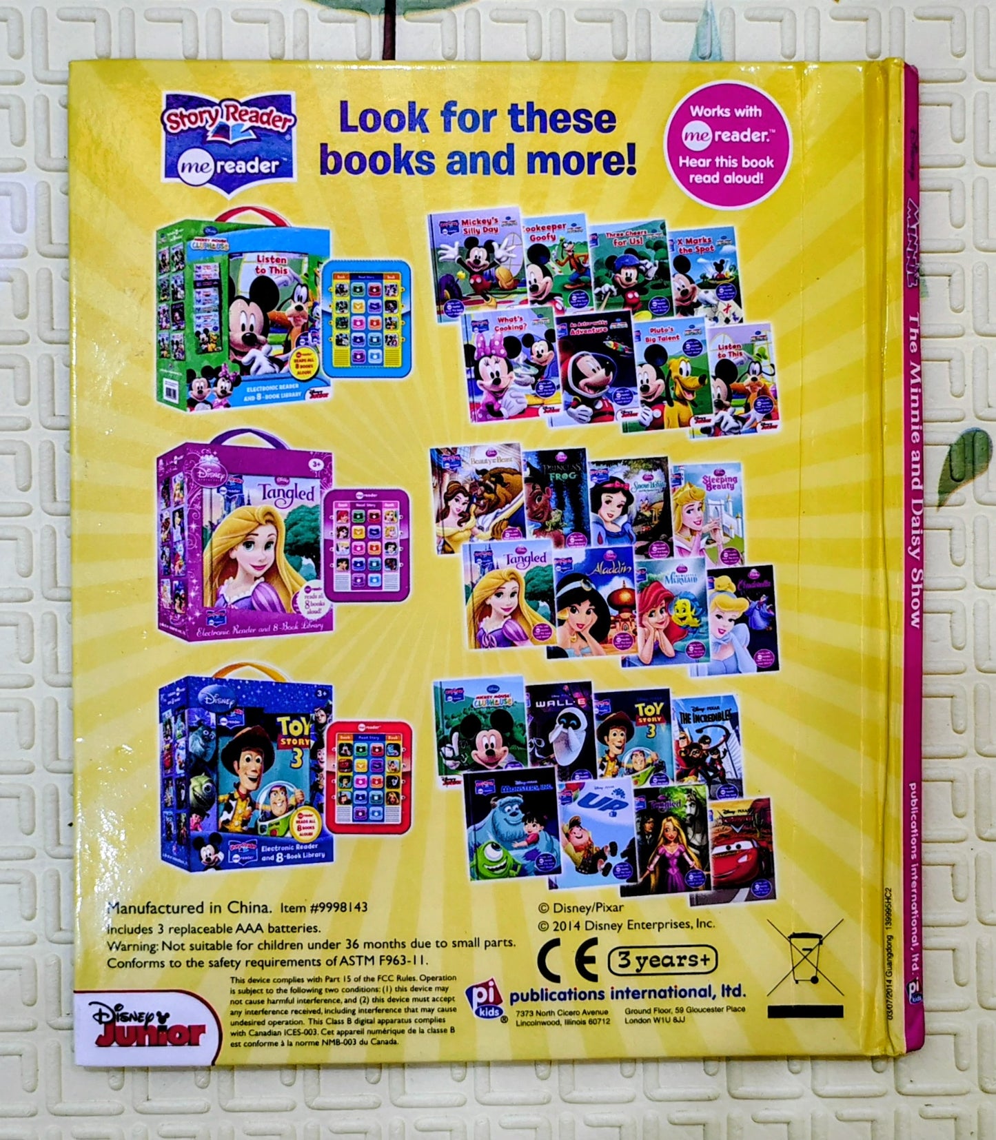 Disney Minnie – The Minnie and Daisy Show (Story Reader / Me Reader compatible)