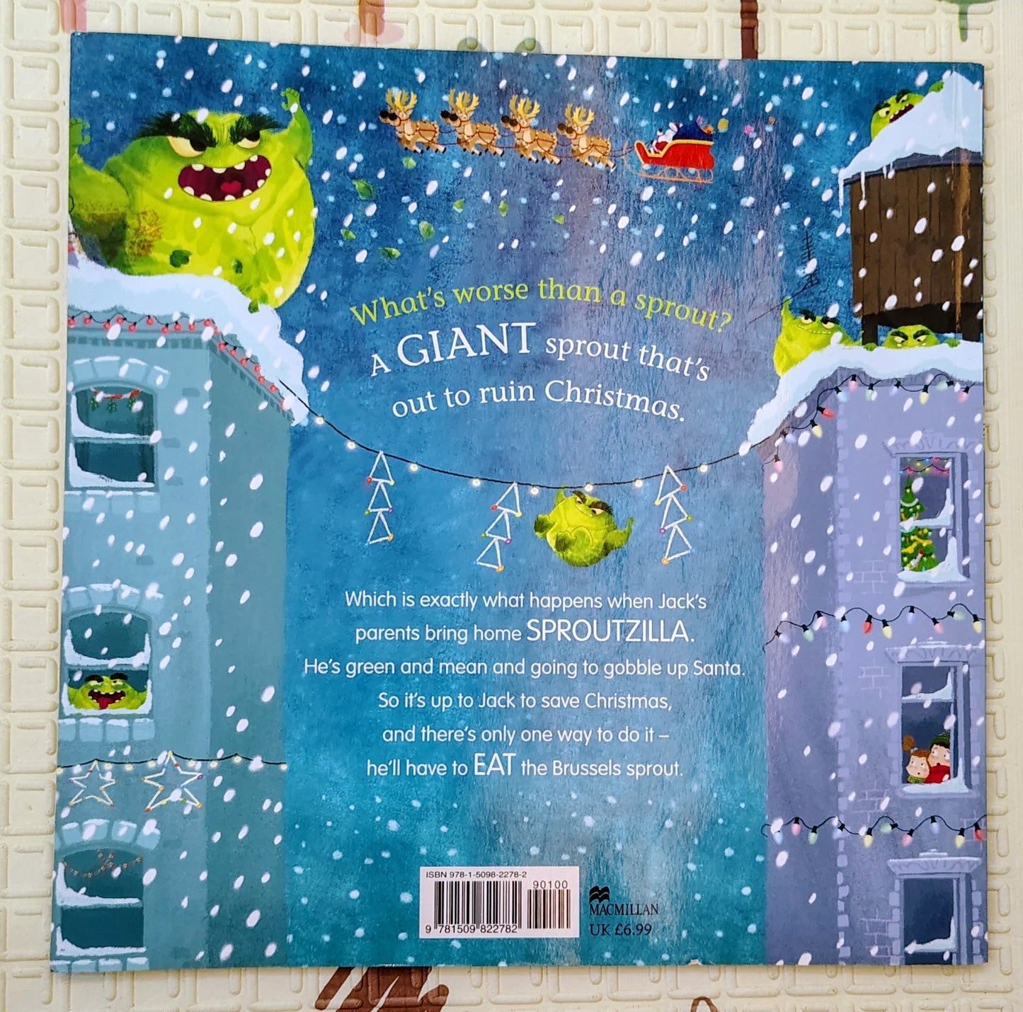 Sproutzilla vs Christmas – by Tom Jamieson & Mike Byrne