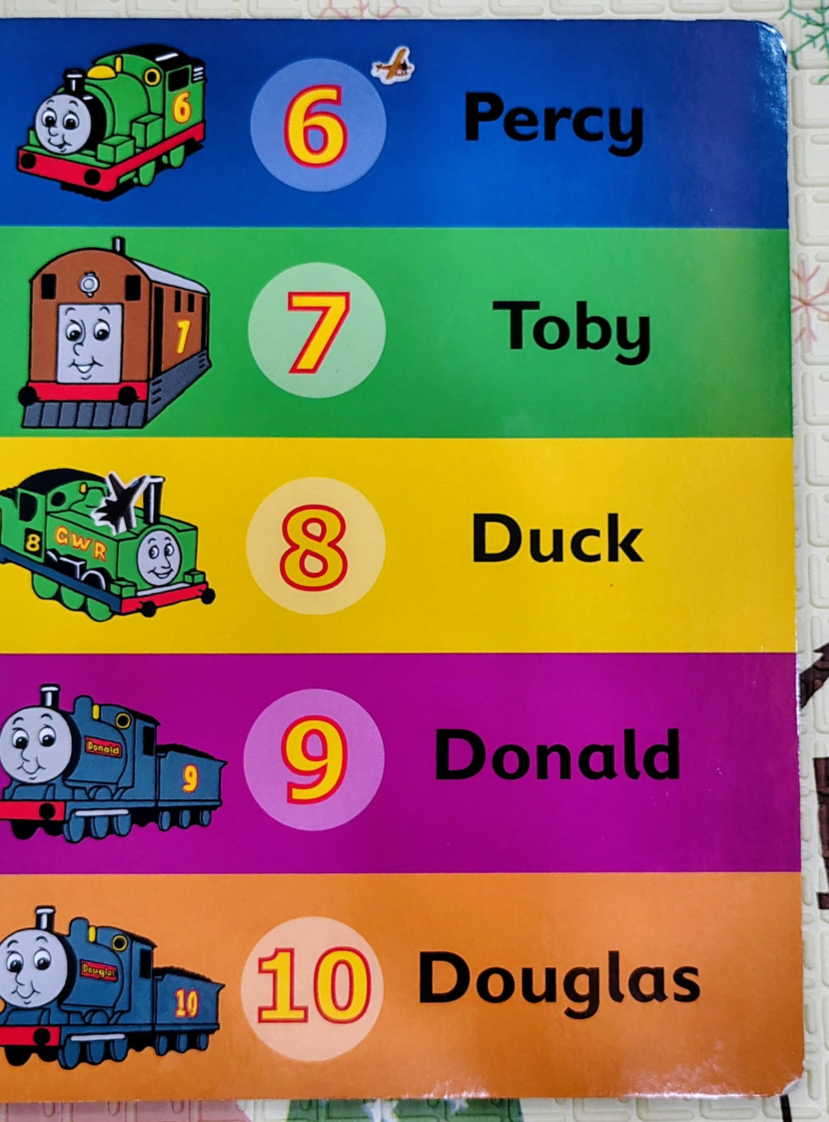 Thomas & Friends: 123 counting book