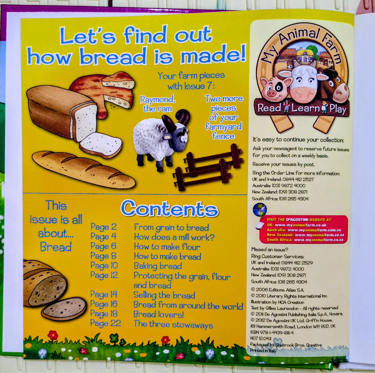 Bread – Produce from the Farm | My Farm Animals Series