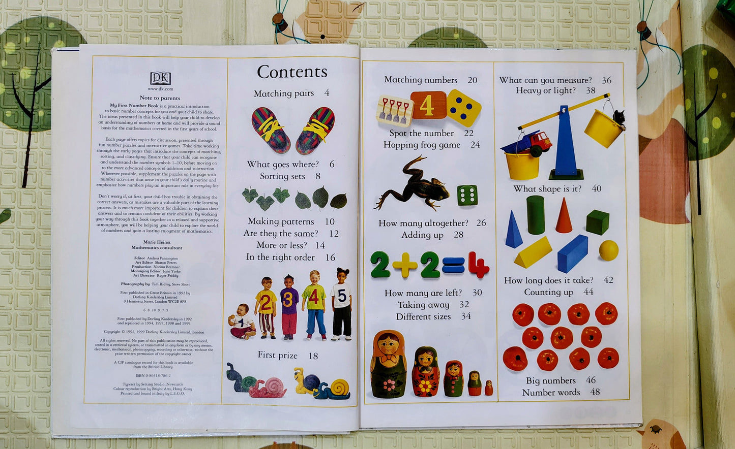 My First Number Book: Learn to Count with Fun Activities (DK Publishing)