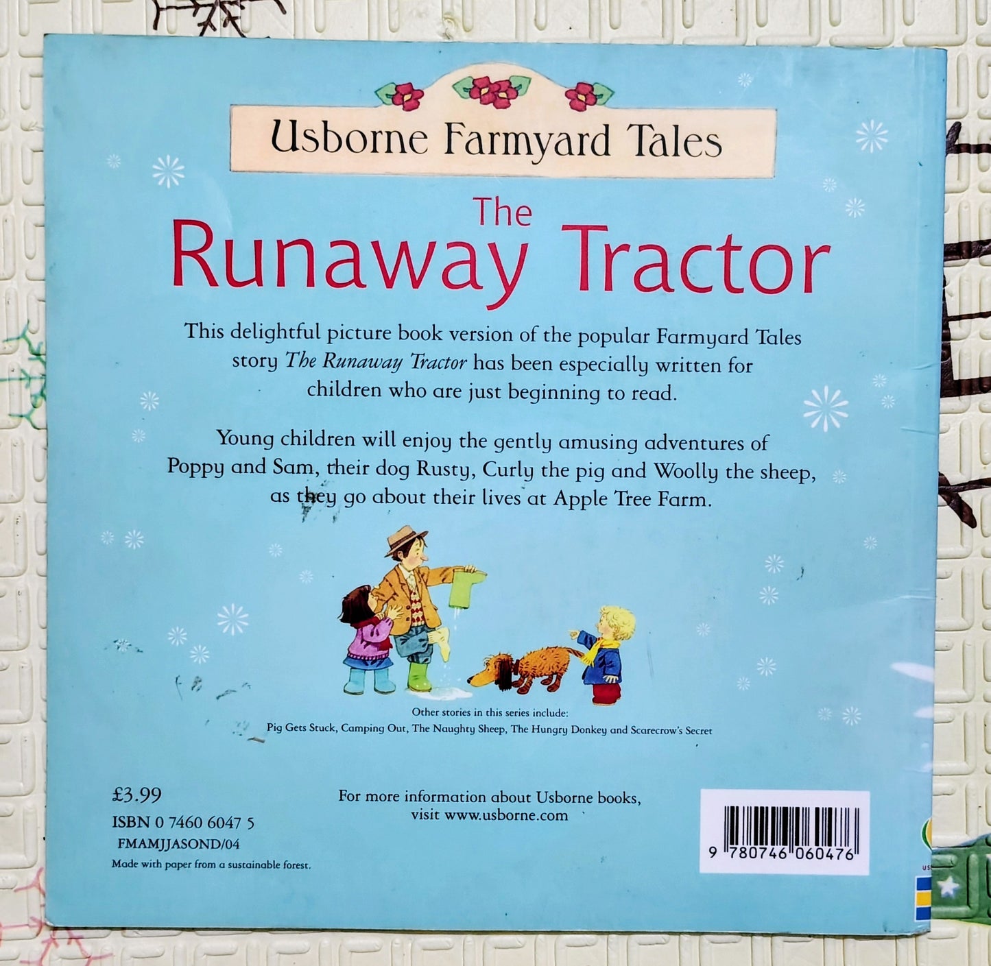 The Runaway Tractor (Usborne Farmyard Tales) – Heather Amery & Stephen Cartwright