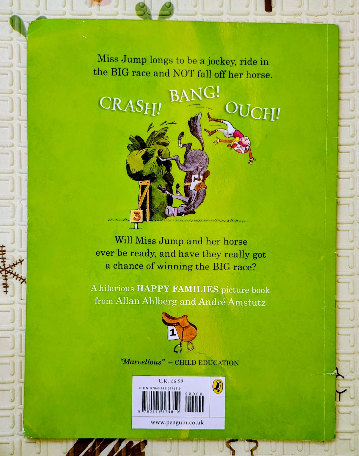 Miss Jump the Jockey – by Allan Ahlberg & André Amstutz