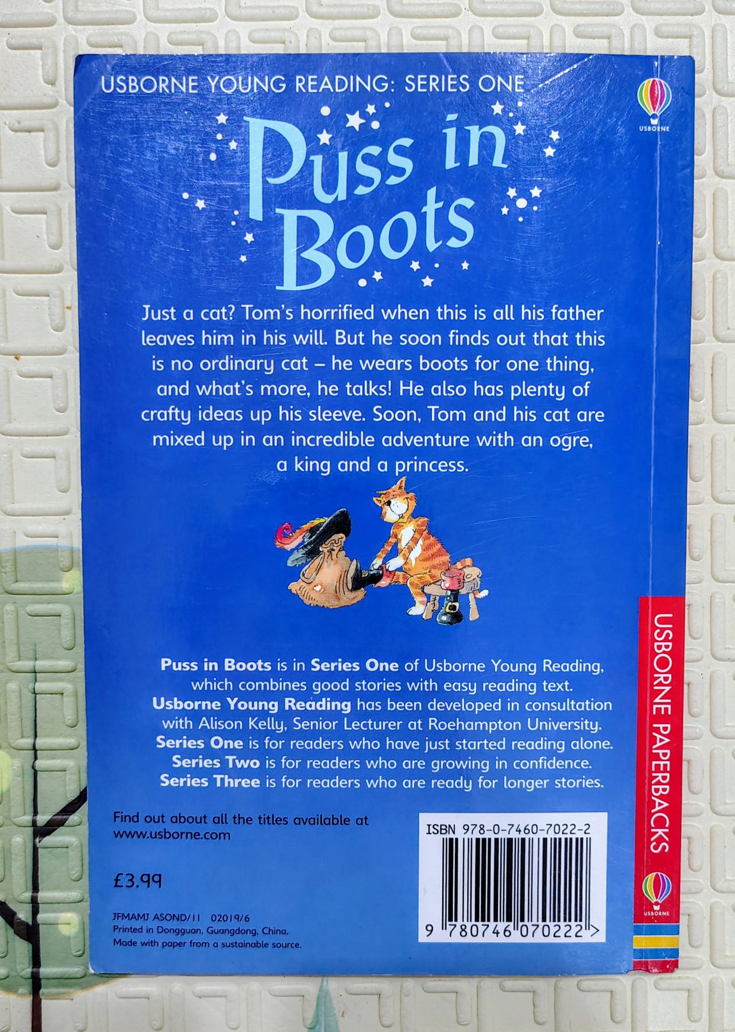 Puss in Boots – Retold by Fiona Patchett (Usborne Young Reading)