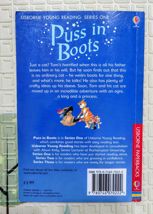 Puss in Boots – Retold by Fiona Patchett (Usborne Young Reading)