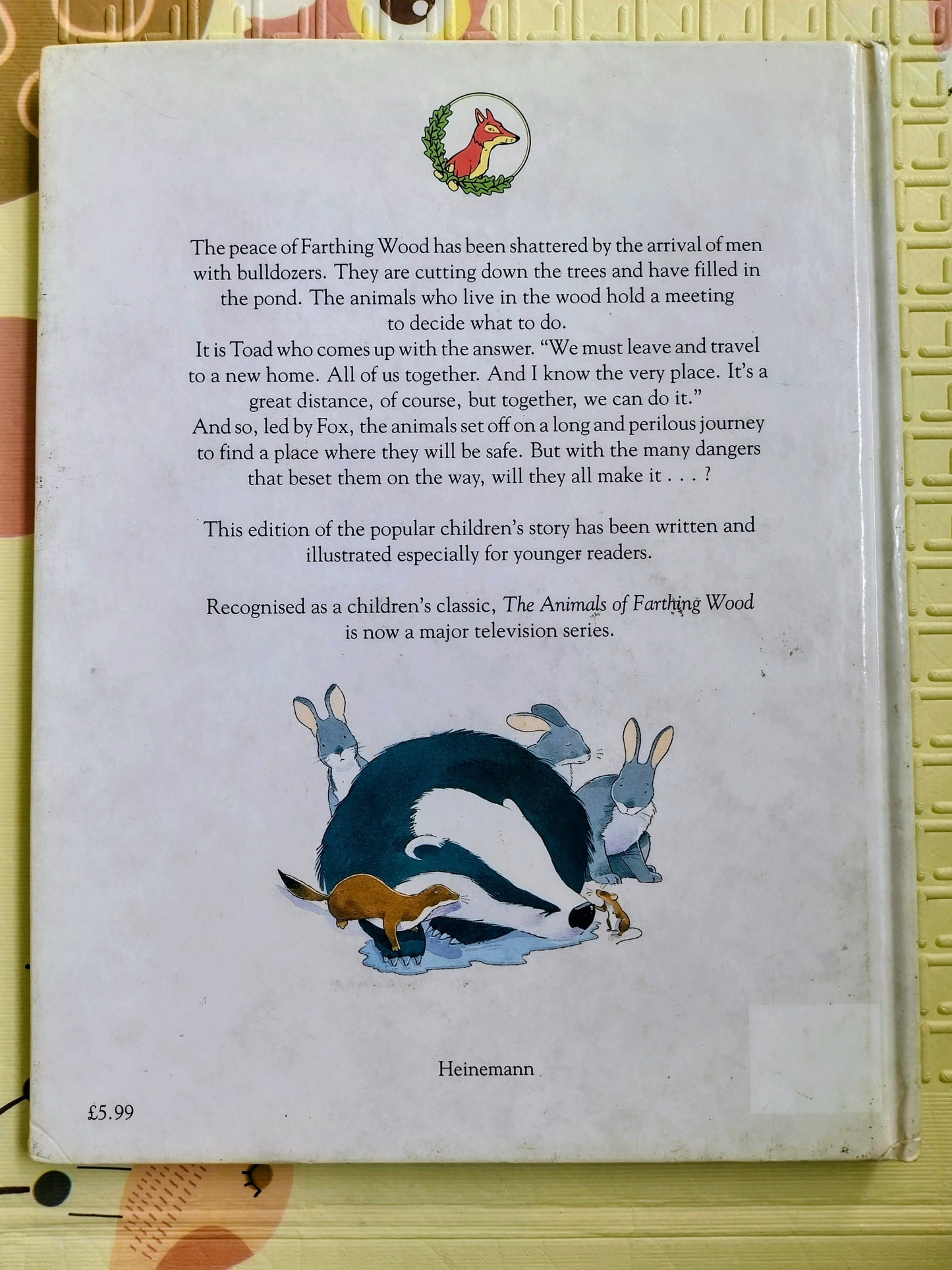 The Animals of Farthing Wood by Colin Dann
