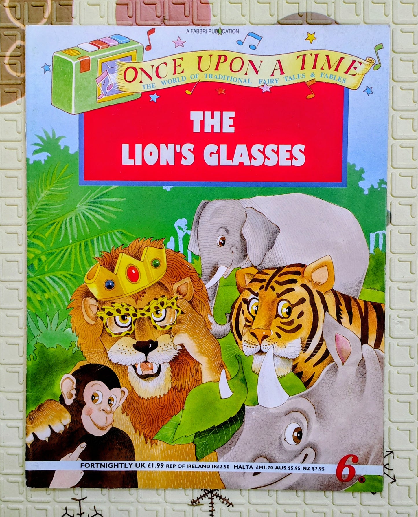 The Lion’s Glasses | Paperback Storybook | Classic Animal Tale
