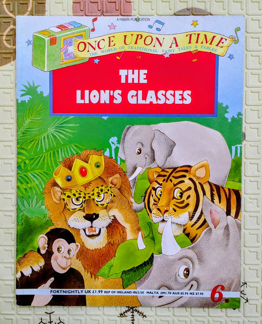The Lion’s Glasses | Paperback Storybook | Classic Animal Tale