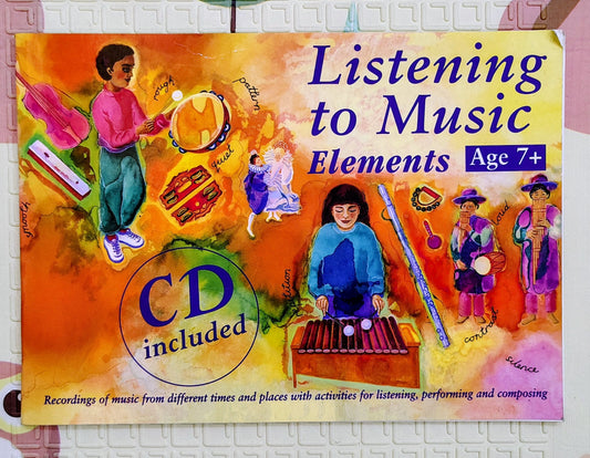 Listening to Music: Elements (Age 7+) | Activity Book with CD