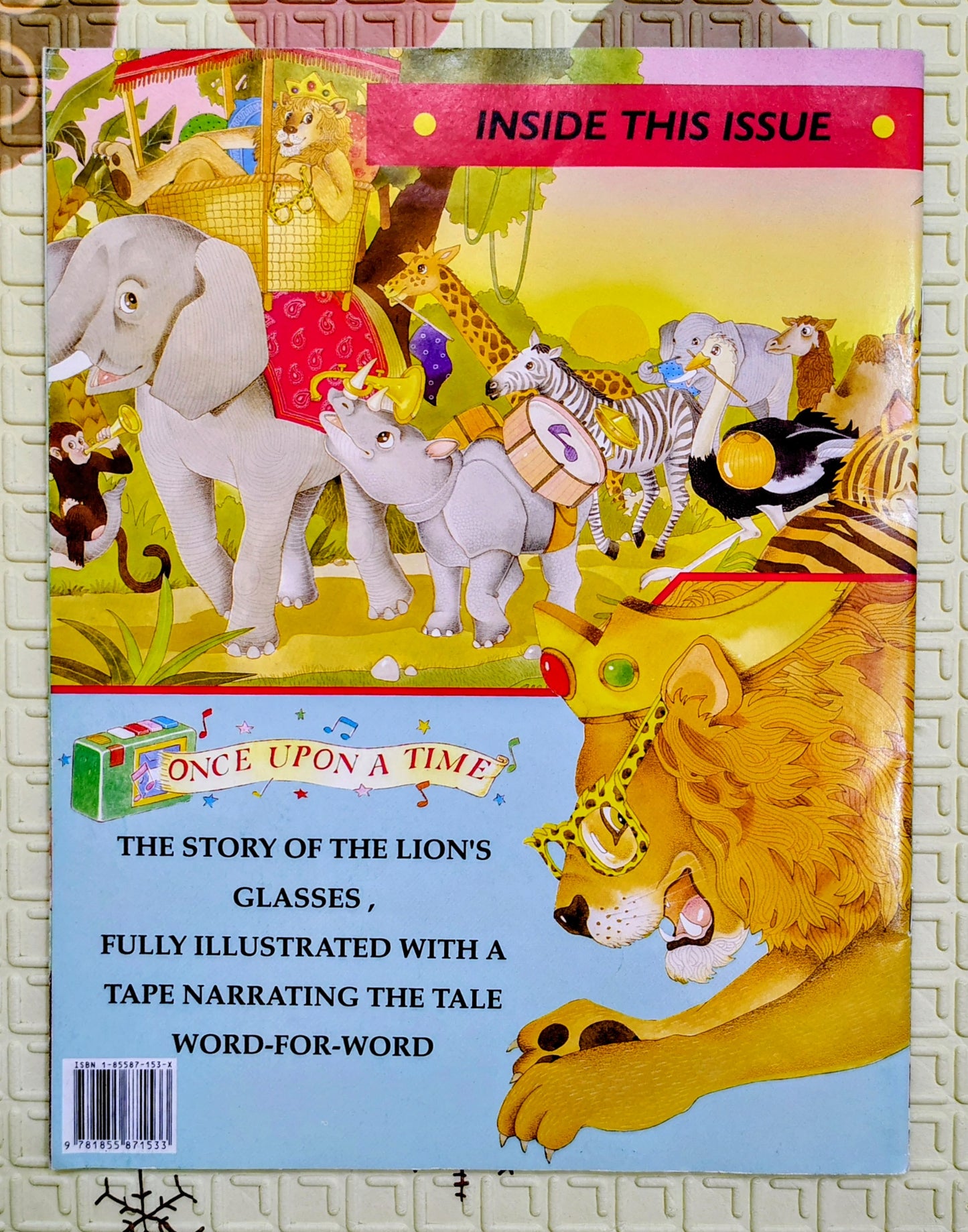 The Lion’s Glasses | Paperback Storybook | Classic Animal Tale