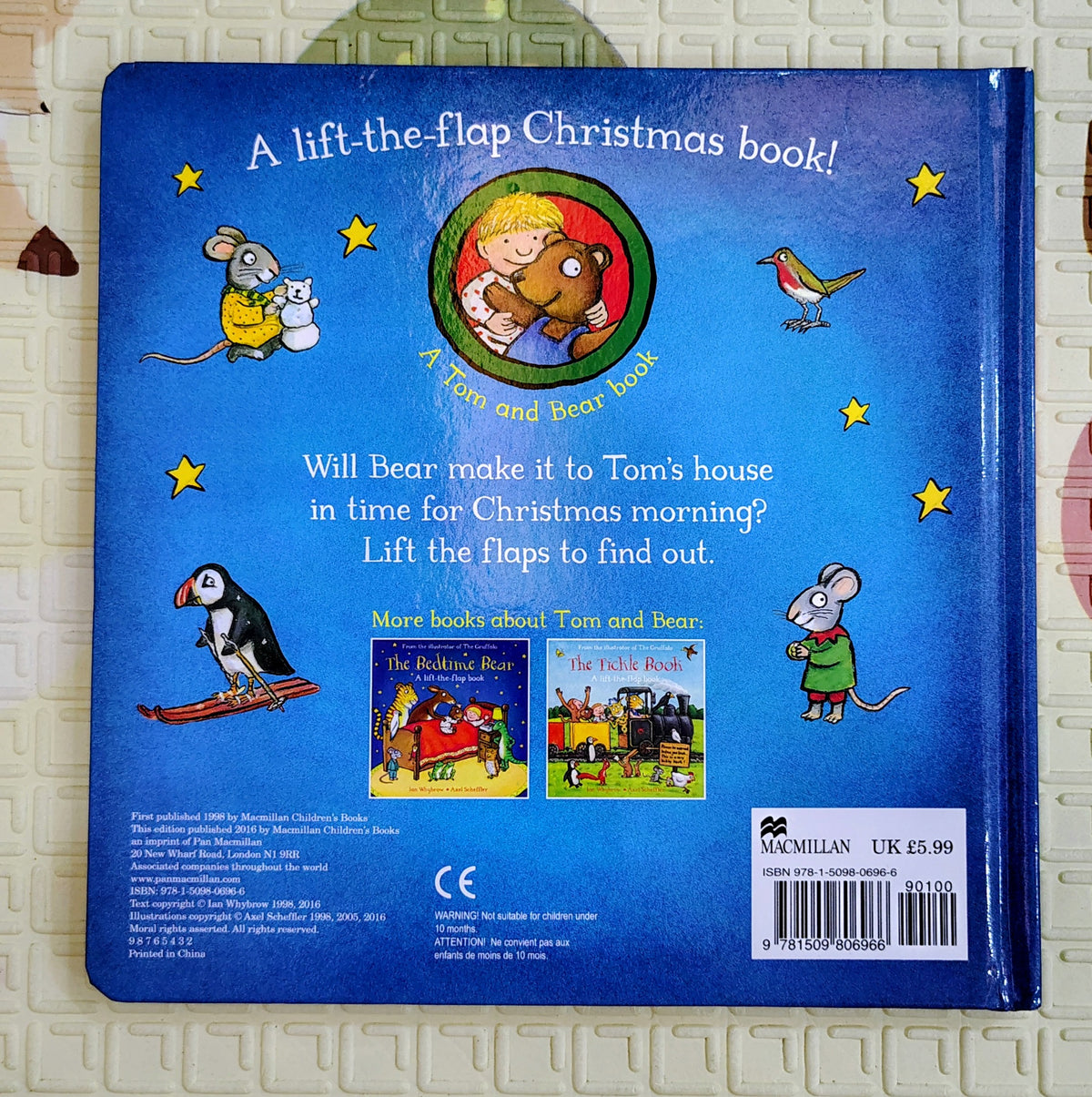 The Christmas Bear – Ian Whybrow & Axel Scheffler Lift the Flap Book