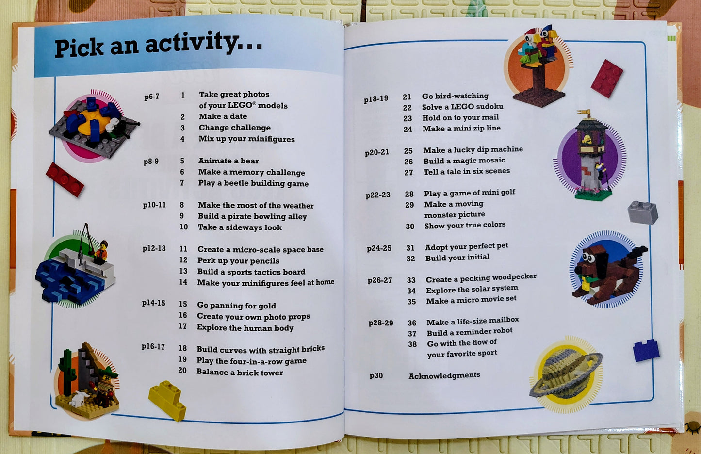 LEGO Create a Bear and Other LEGO Activities – by DK | Activity Book