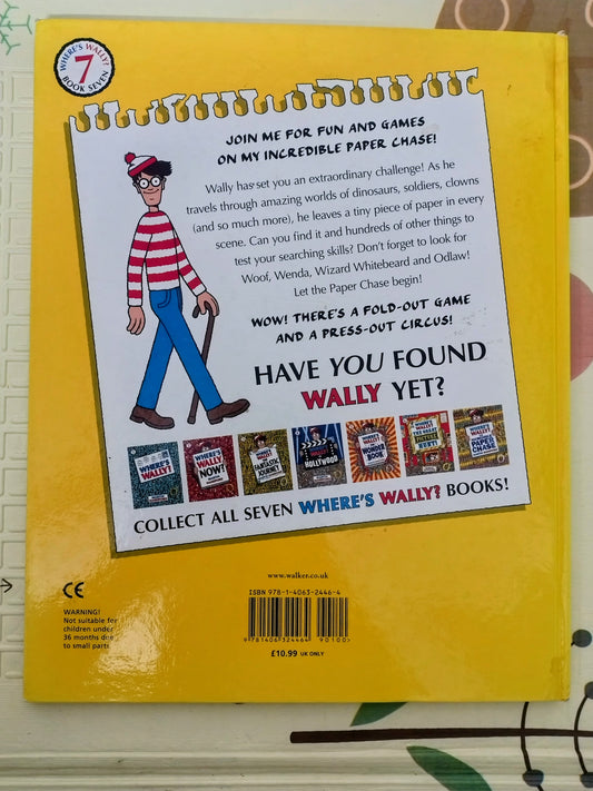 Where’s Wally? The Incredible Paper Chase- Martin Handford