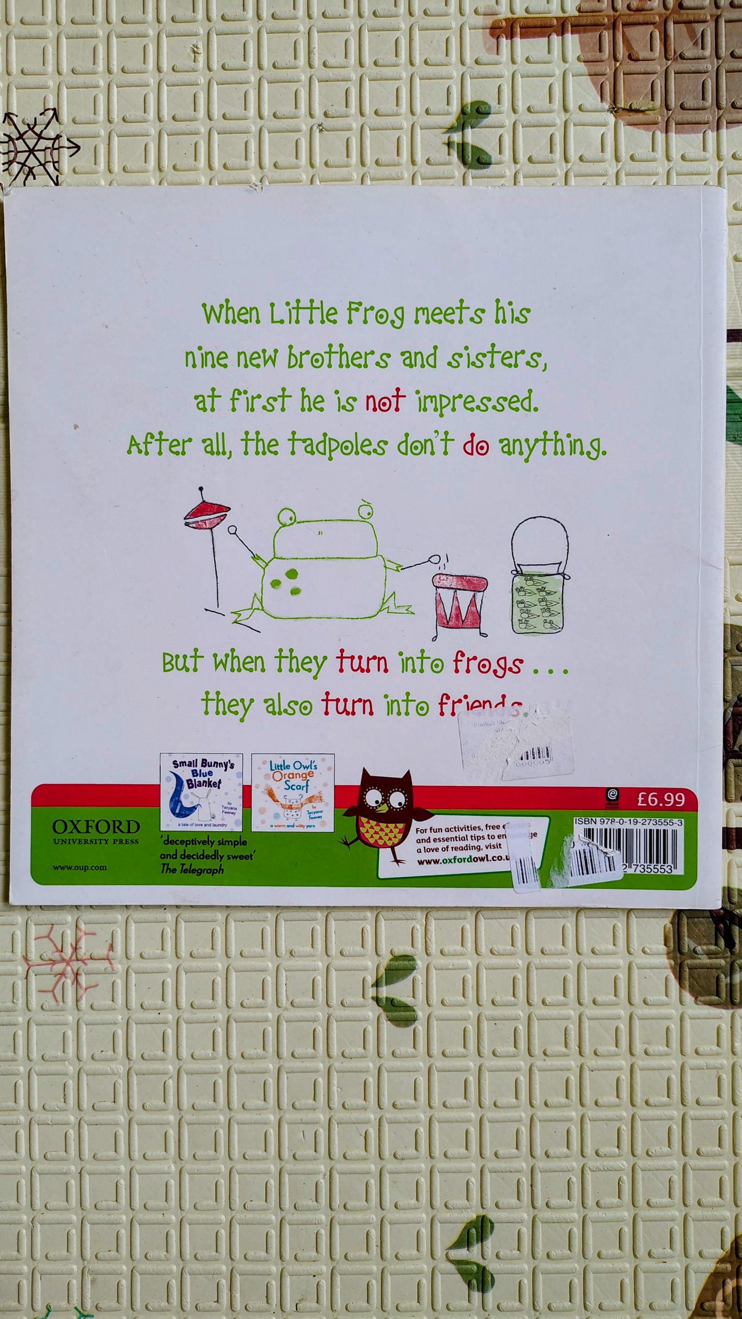Little Frog’s Tadpole Trouble by Tatyana Feeney