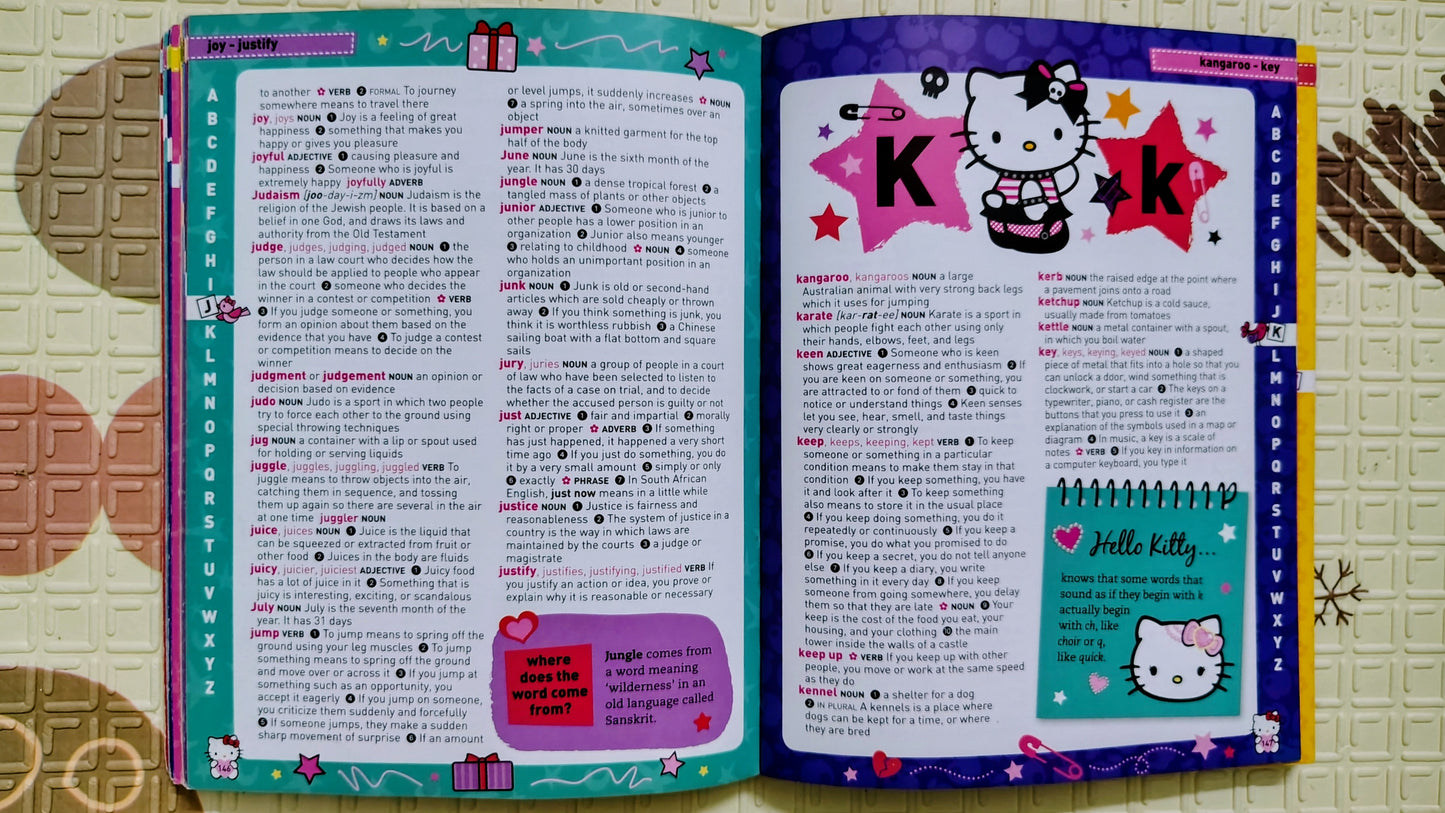 Hello Kitty Dictionary – Collins (1819)
