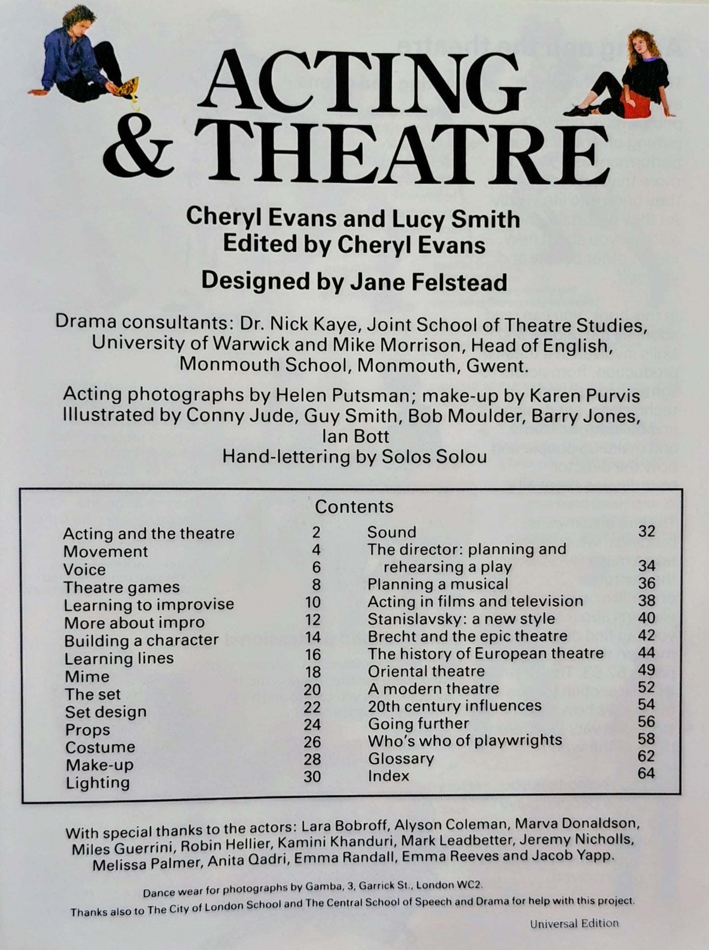 Usborne Introduction: Acting & Theatre