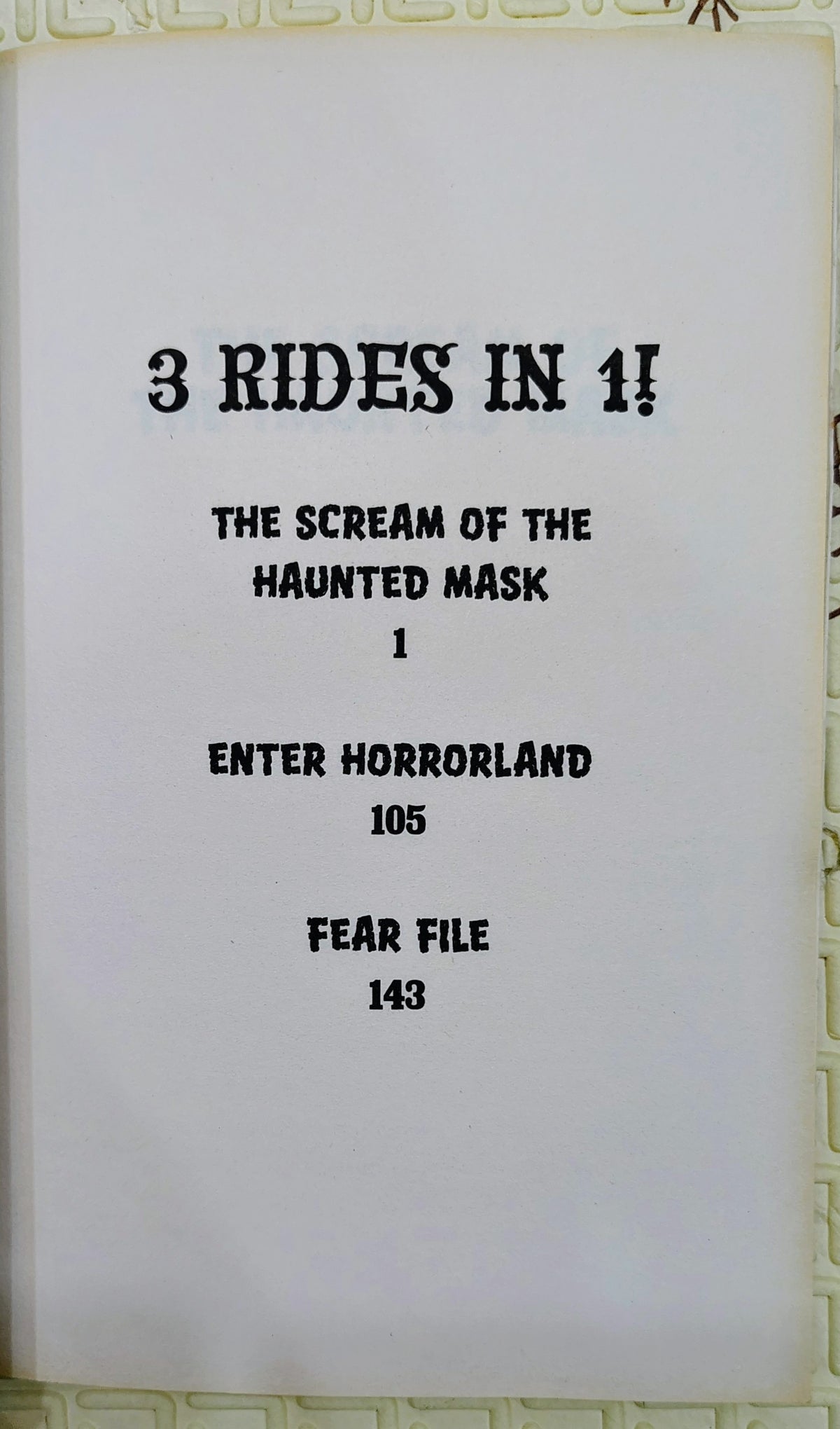 HorrorLand: The Scream of the Haunted Mask by R.L. Stine | Scholastic